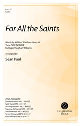For All the Saints SATB choral sheet music cover